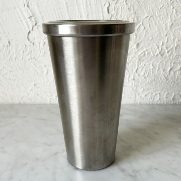 Starbucks Stainless Steel Tumbler Cold Cup Classic Mermaid Logo 16 oz 2014 - Picture 3 of 7